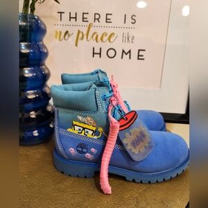 🥳 Never Worn- Timberland × SpongeBob Square Pants Boots- 2.5